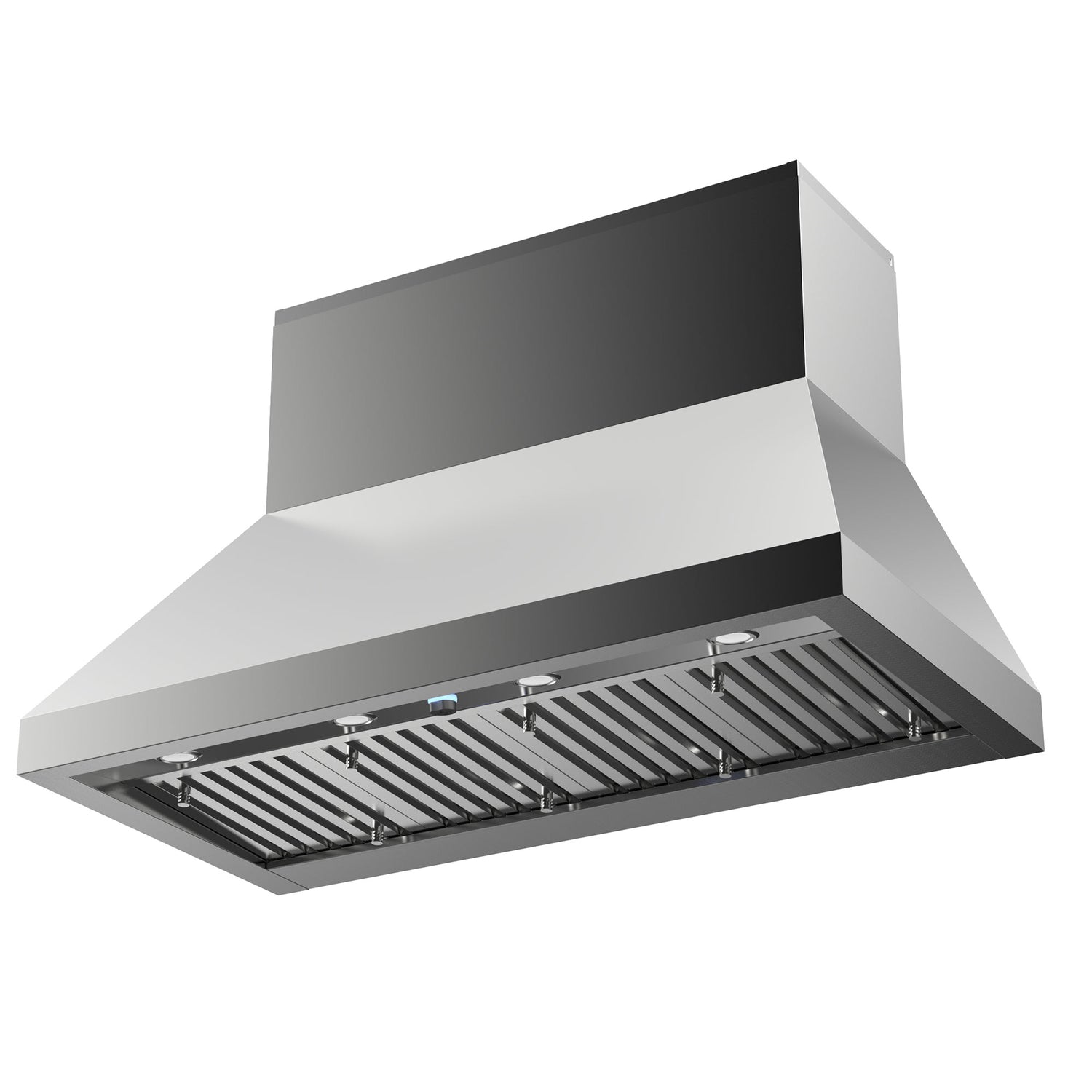 Faber Camino Pro 48 stainless steel range hood. 