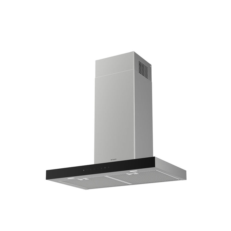 Stilo Glass 30" Wall Range Hood, Stainless Steel, 295/395/600 CFM